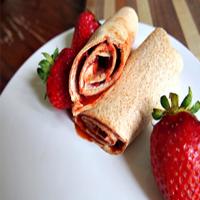 Sweet Strawberry Roll-ups image