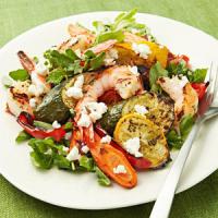 Roasted Vegetable & Shrimp Salad Recipe - (4.5/5) image