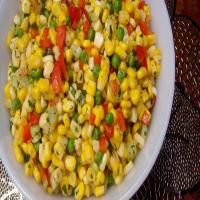 White Corn and Baby Pea Salad image