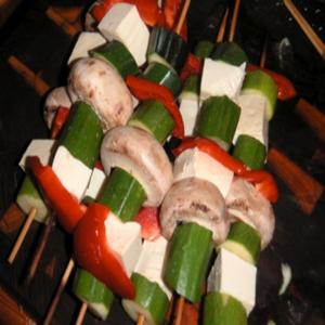 Healthy Vegetable Tofu Kebabs_image