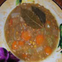 Pressure Cooker Lentil Soup image