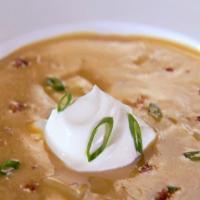 Cheddar Cheese Baked Potato Soup image