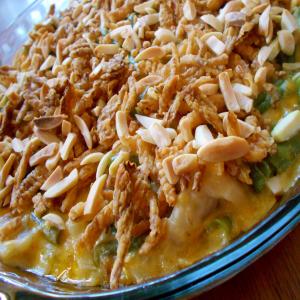 Green Bean Casserole with Crunchy Almonds_image