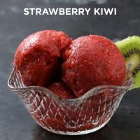 Strawberry Kiwi Sorbet Recipe by Tasty image