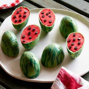 Mini Watermelon Cake Cups_image