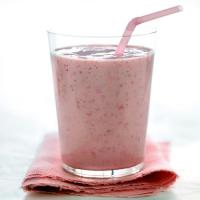 Strawberry Soy Smoothie image