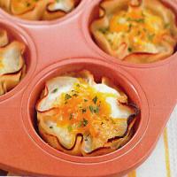 The Biggest Loser's Baked Eggs in Turkey Cups Recipe - (4.2/5)_image