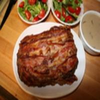 Hearty Country Meatloaf with Sour Cream Gravy_image