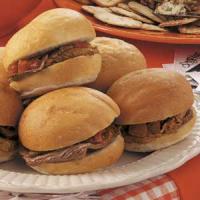 Hot Italian Roast Beef Sandwiches image