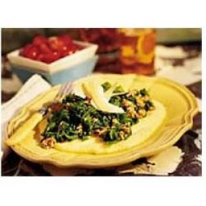 Polenta with Sausage and Greens_image