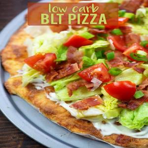 Low Carb BLT Pizza_image