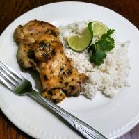 Cilantro Lime Chicken Thighs_image