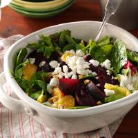 Roasted Beet Salad with Orange Vinaigrette_image