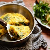 Easy Spinach + Egg Frittata_image