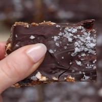 Dark Chocolate, Cherry, And Date Bars Recipe by Tasty image