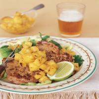 Pork Paillards with Grilled Pineapple image