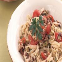 Linguine with Two-Olive Tapenade_image