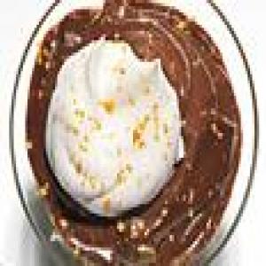 Chocolate Puddings with Orange Whipped Cream_image