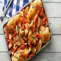 Easy Baked Chicken and Potato Dinner_image