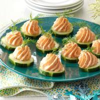 Salmon Mousse Canapes image