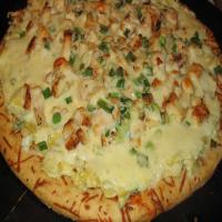 Cheesy Chicken and Artichoke Pizza image