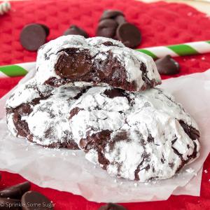 Gooey Dark Chocolate Truffle Cookies_image
