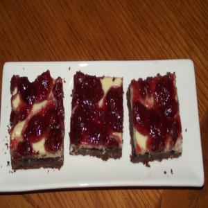 Black Forest Cheesecake Bars image