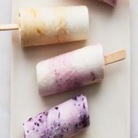 Frozen Yogurt and Fruit Pops image