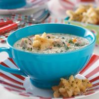 Creamy Chicken Vegetable Soup_image
