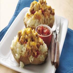 Tex-Mex Beef-Topped Potatoes_image