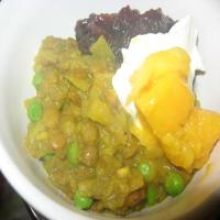 Lentil and Rhubarb Curry With Potatoes and Peas image