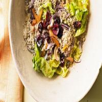 Honey-Soaked Quinoa Salad with Cherries & Cashews_image