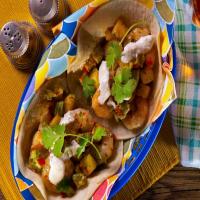 Grilled Shrimp Tacos with Tropical Salsa image