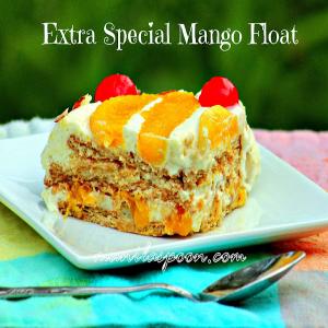 Extra Special Mango Float (Mango Icebox Cake) - Manila Spoon_image