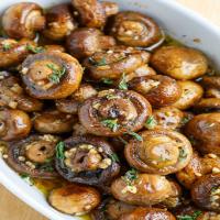 Roasted Mushrooms in a Browned Butter, Garlic & Thyme Sauce Recipe - (4.5/5) image