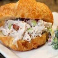 This is it - Croissant Chicken Salad Sandwich_image