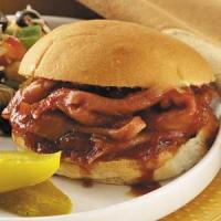 Quick Barbecued Ham Sandwiches_image