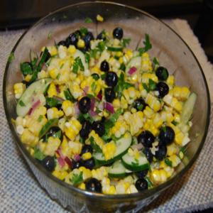 Summer Corn & Blueberry Salad image