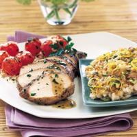 Spice-Rubbed Chicken Breasts with Lemon-Shallot Sauce image
