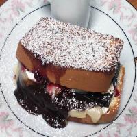 Dark Chocolate Raspberry Grilled Cheese Sandwich_image