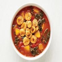 Tomato Soup with Squash and Kale image