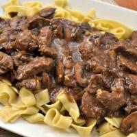 One Skillet Beef Tips and Gravy_image