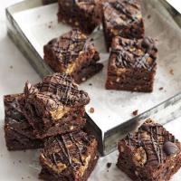Peanut butter brownies image