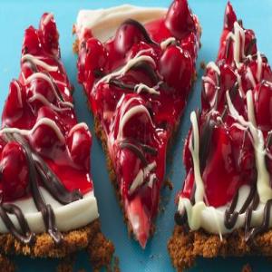 Cherry Cream Pizza with Tuxedo Topping_image