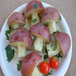 Smurf House Potatoes_image