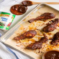 Chicken Drumsticks with Easy Homemade BBQ Sauce_image