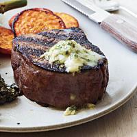 Pan Seared Steak with Chive-Horseradish Butter Recipe - (4.6/5) image