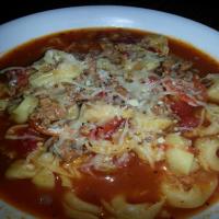 Italian Sausage Soup with Tortellini Recipe - (4.5/5)_image
