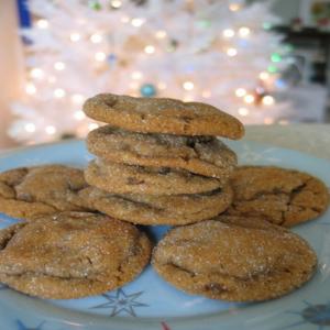 Double Ginger Crackle Cookies_image