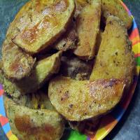 Oven Baked Potato Wedges_image